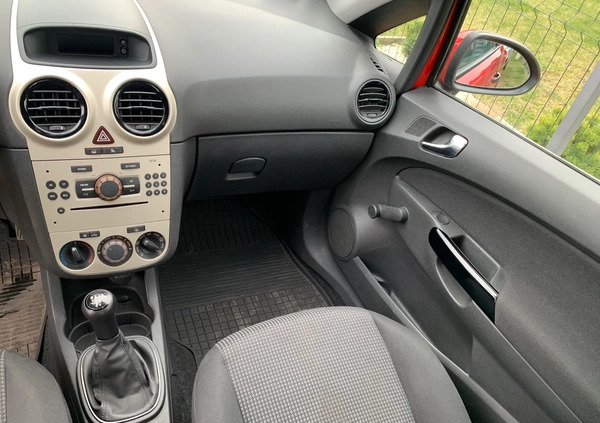 Opel Corsa cena 9900 przebieg: 109520, rok produkcji 2009 z Wojkowice małe 79
